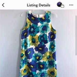 LOFT Floral Sleeveless Dress